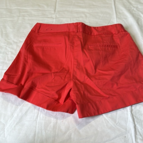 Express coral pink cuffed chino shorts size 12 - Picture 5 of 6